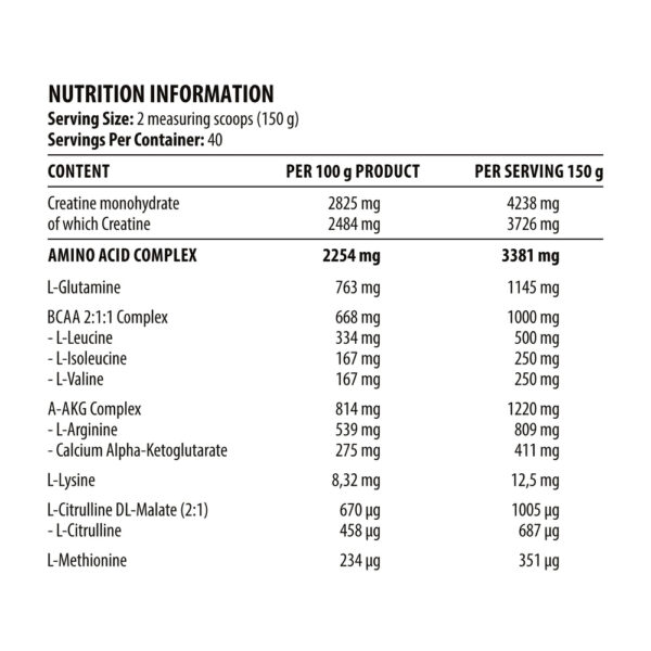 Metabolic Mass Gainer 6kg DY - Image 3