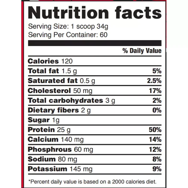 Ultra Seed Whey Protein 2 kg - Image 2