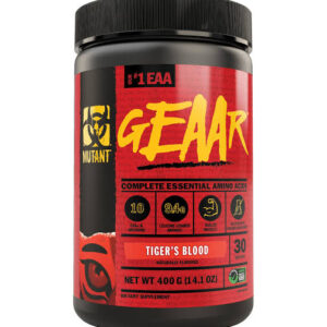 MUTANT GEAAR - 9.4g of EAA Powder + Arginine, 7g BCAAs, 4g Leucine