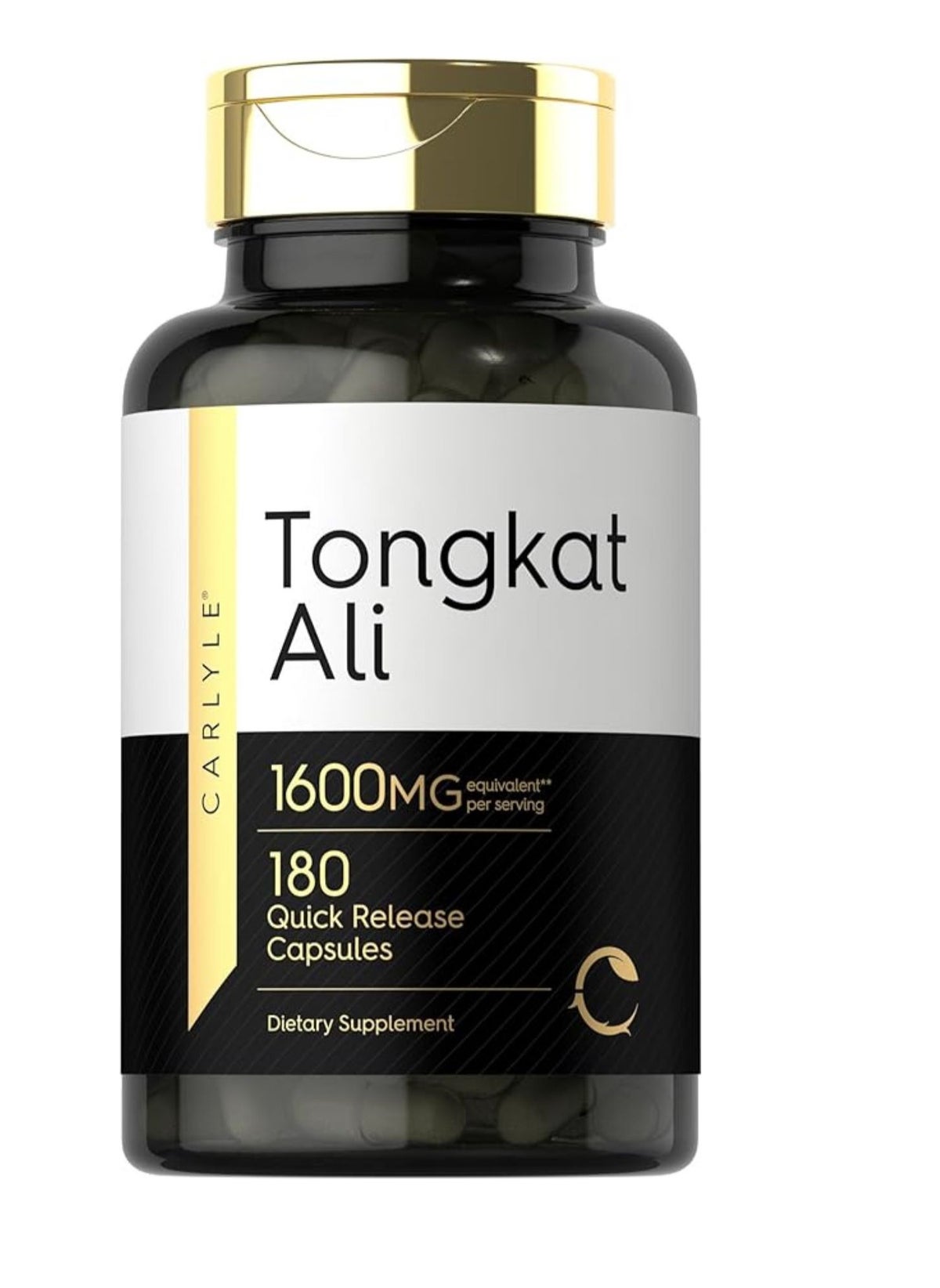 Carlyle Tongkat Ali  1600mg | 180 Count | Longjack Supplement