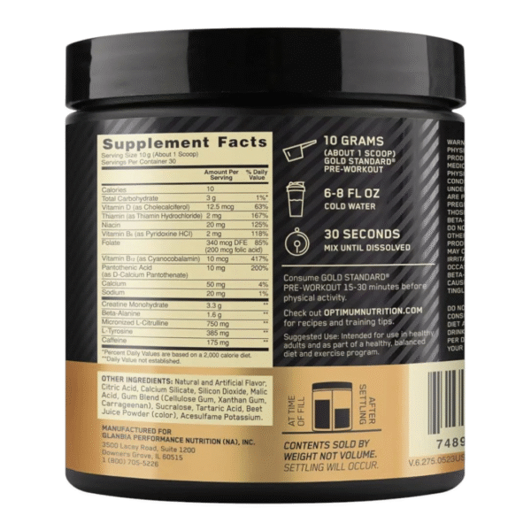 Optimum Nutrition, Gold Standard® 100% Isolate 720G - Image 2