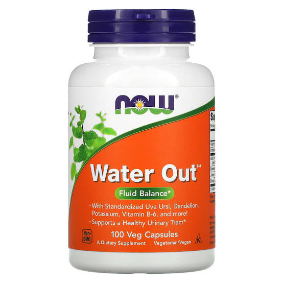 NOW Water Out,100 Veg Capsules