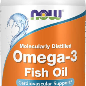 NOW Omega-3 EPA DHA, Molecularly Distilled, 200 softgel