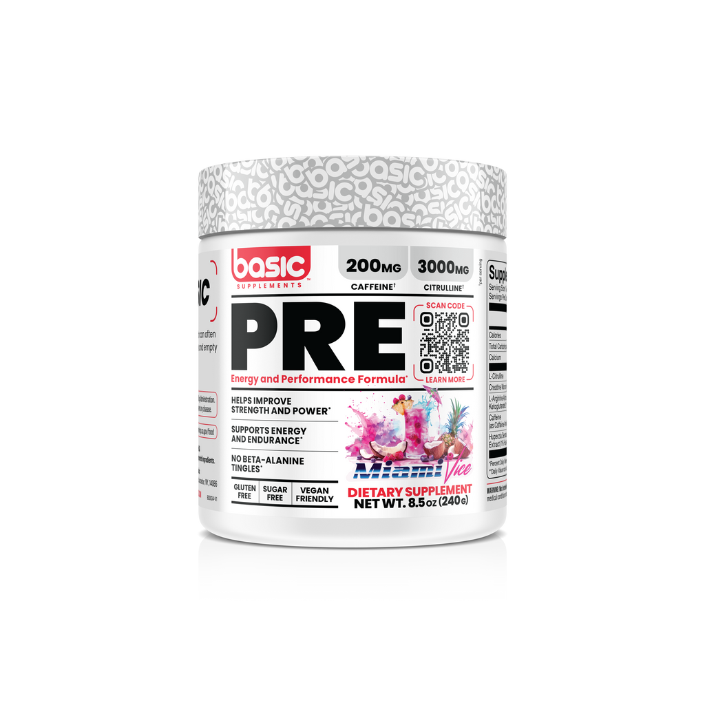 Basic Supplements Pre-Workout – Clean Energy