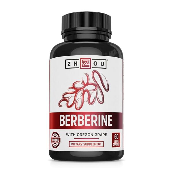 Zhou Berberine with Oregon Grape 60 Veg Caps