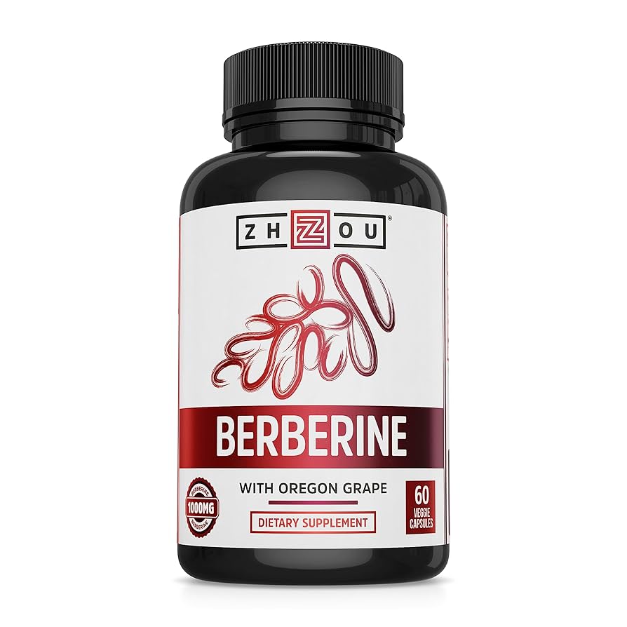 Zhou Berberine with Oregon Grape 60 Veg Caps