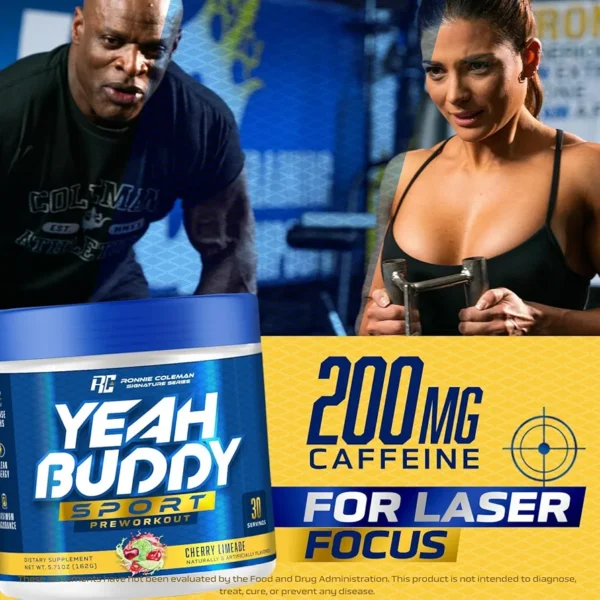 Ronnie Coleman YEAH BUDDY SPORT Pre-Workout - Image 2