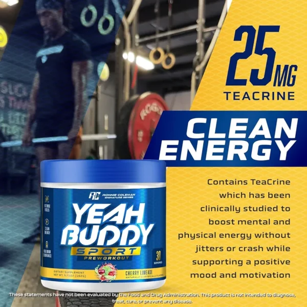 Ronnie Coleman YEAH BUDDY SPORT Pre-Workout - Image 3