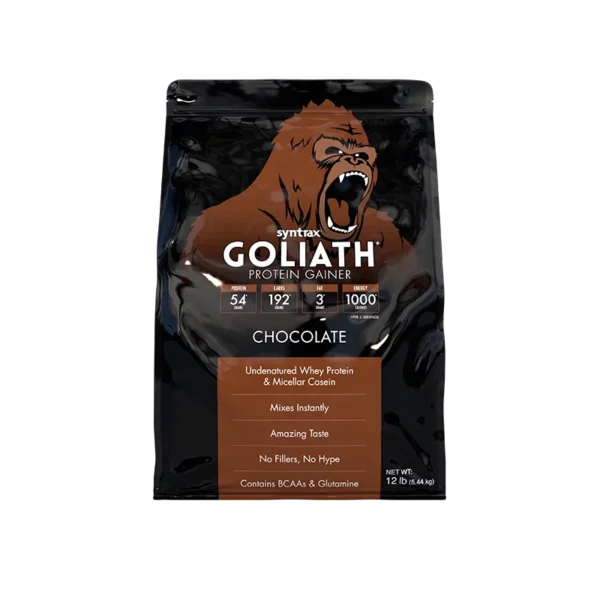 Syntrax GOLIATH Protein Gainer 12 Lbs.