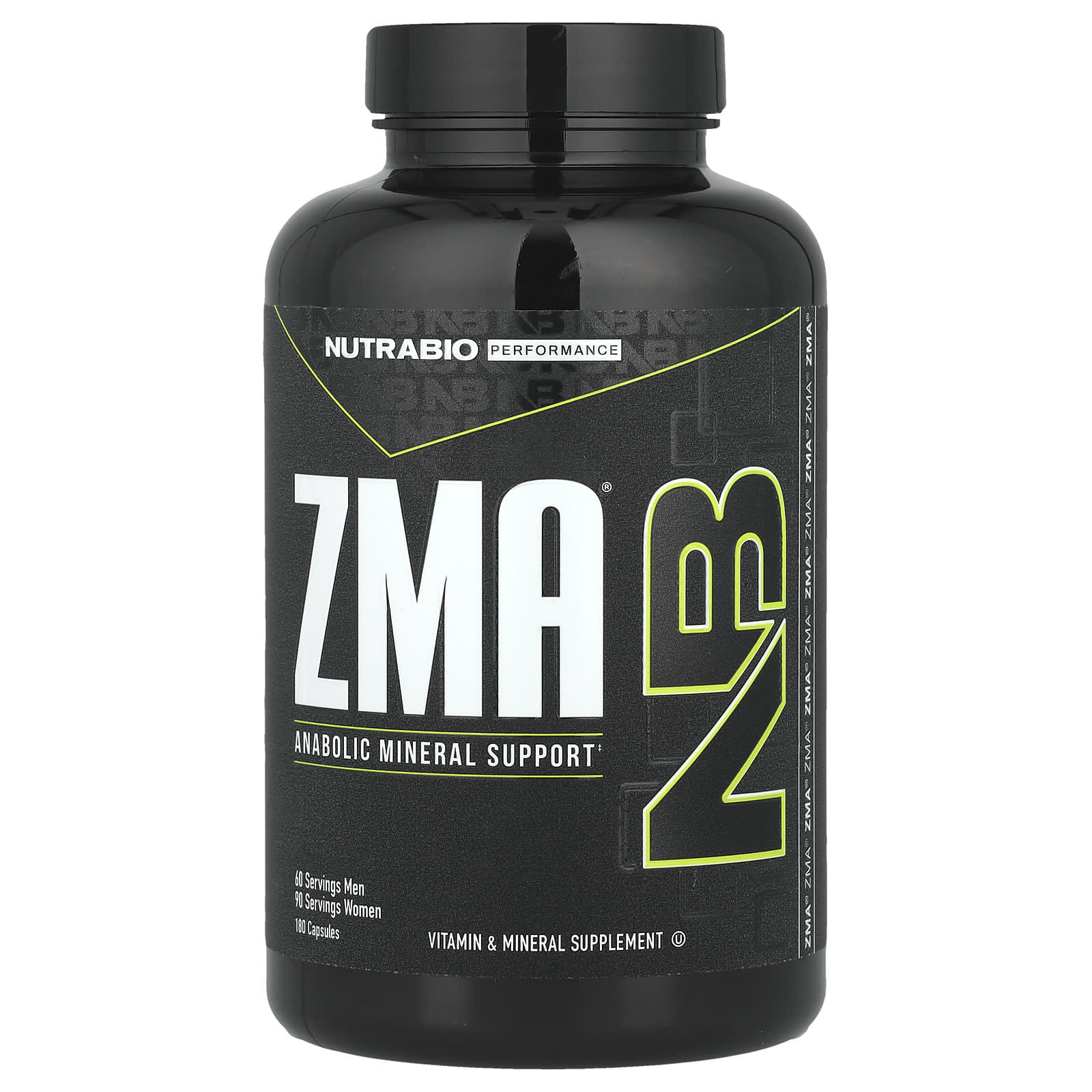 ZMA Anabolic Mineral Support  NutraBio