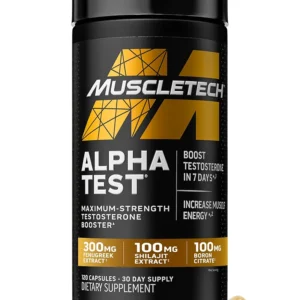 Muscletech Alpha Test 120 Capsules