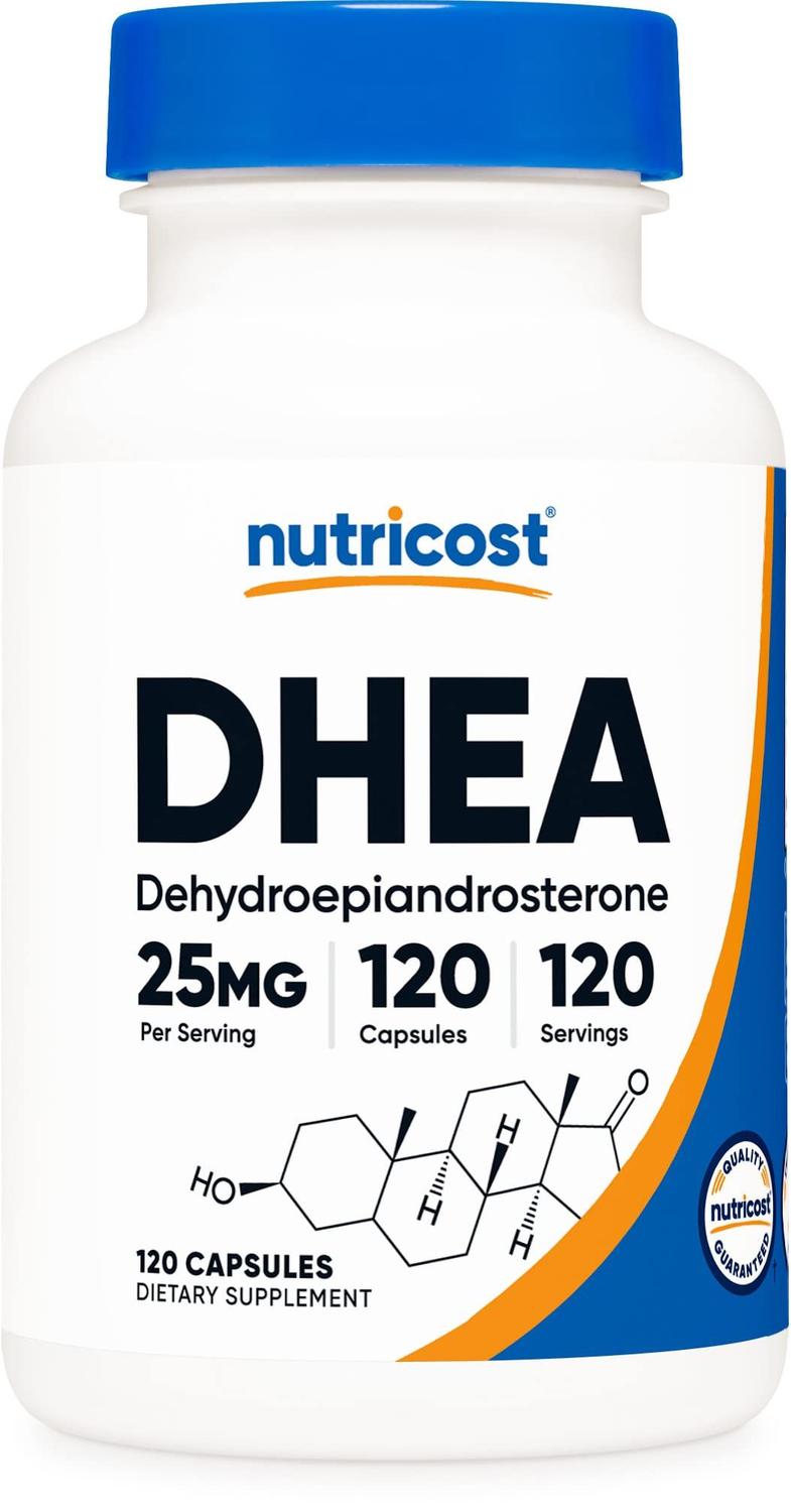Nutricost DHEA 25 mg, 120 Capsules