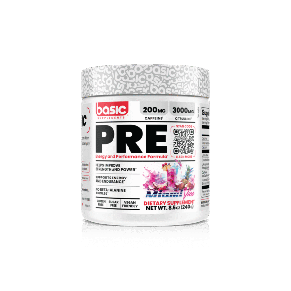 Basic Supplements Pre-Workout – Clean Energy