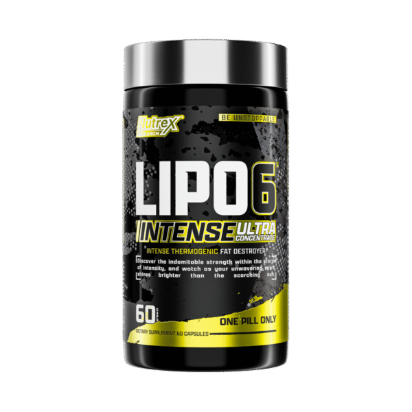 Nutrex Lipo 6 Black Intense Ultra Concentrate Fat Burner 60 Capsules