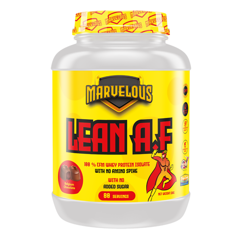 Marvelous Lean A.F Whey Protein Isolate 88 Servings