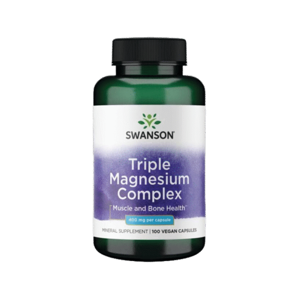 Swanson Triple Magnesium Complex, 400 mg, 100 Capsules