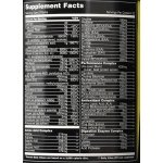 nutrional facts