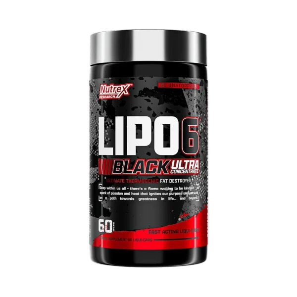 Nutrex Research Lipo 6 Black Ultra Concentrate 60 Capsules