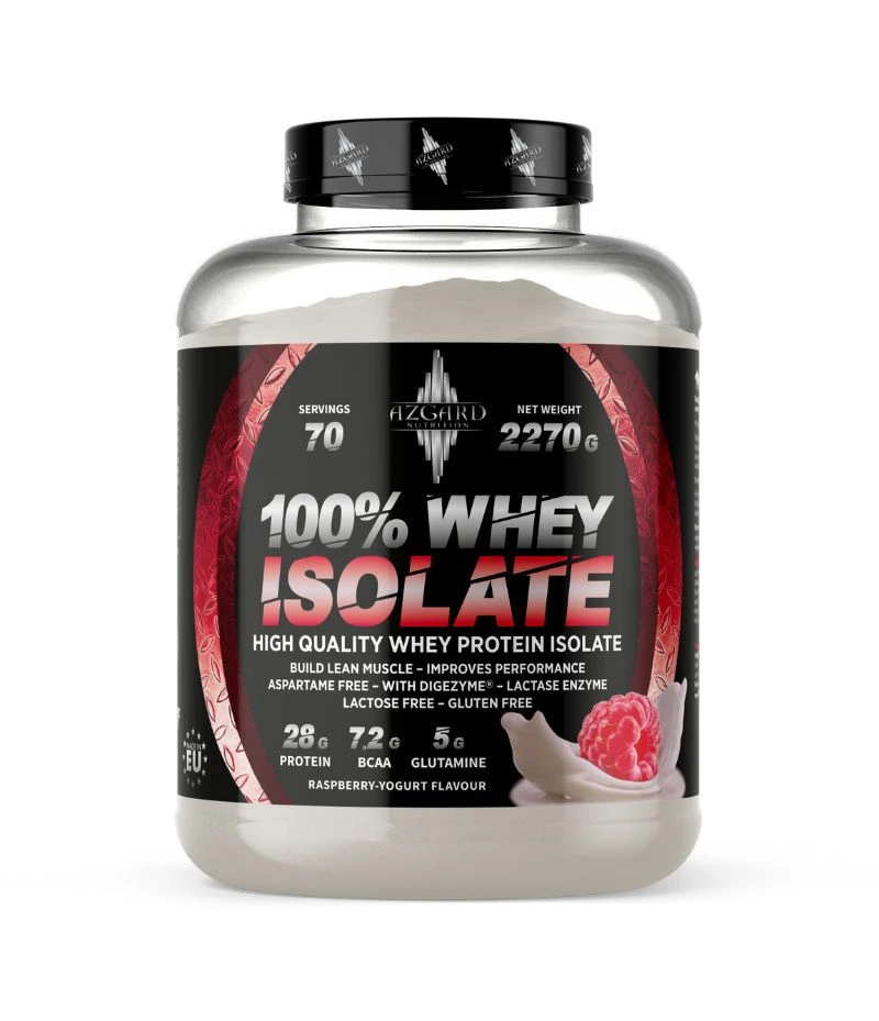 Azgard whey isolate raspberry yoghurt