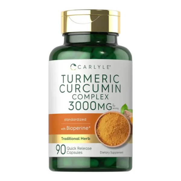 Turmeric Curcumin Complex 3000mg Carlyle