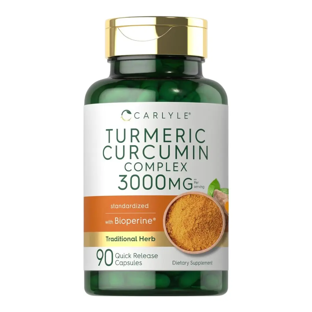 Turmeric Curcumin Complex 3000mg Carlyle Turmeric Curcumin Complex 3000mg Carlyle
