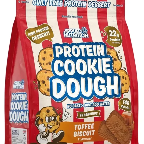 protein cookie dough front