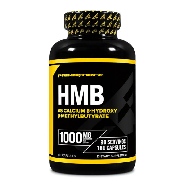 PrimaForce HMB 1000MG | 180 CAPSULES | ADVANCED MUSCLE & PERFORMANCE SUPPORT