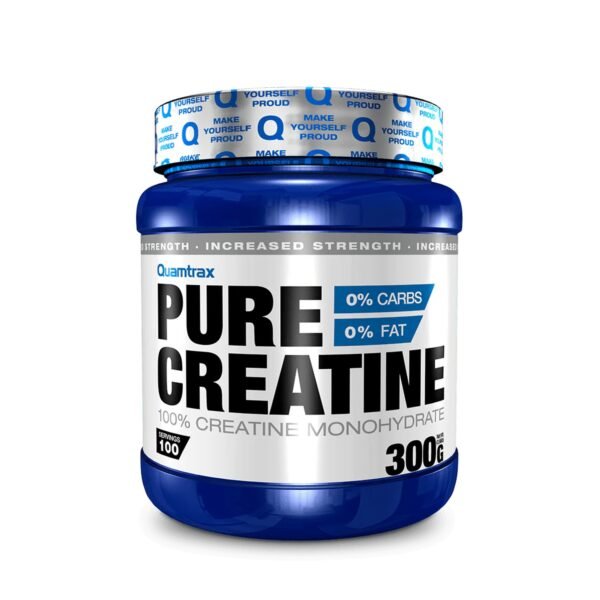Quamtrax Pure Creatine Monohydrate 300g - 100 Servings