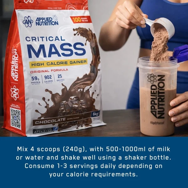 Applied Nutrition CRITICAL MASS 6KG side