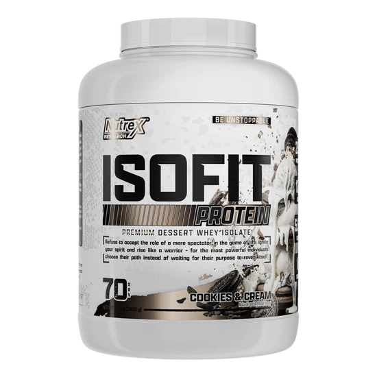 ISOFIT Whey Protein Isolate Powder Nutrex  - Premium Protein for Lean Muscle & Recovery